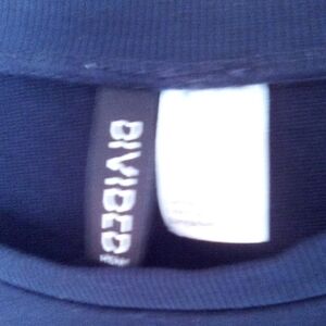 Divided Black Sweatshirt